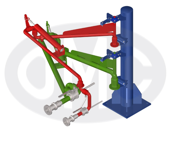 Triple range LPG closed system bottom loading station 2874-STA