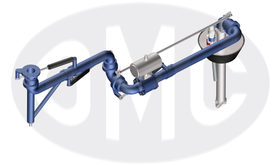 Double range top loading arm hydraulically operated 4903